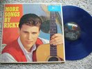 RICKY NELSON More Songs By Ricky BLUE VINYL PROMO LP 