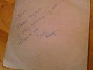 MARC BOLAN - HARD ON LOVE: LP, unreleased, white label