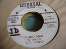Rare Ska 45 Roy Panton Good man on Crystal OG JAH HEAR