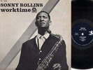 JAZZ LP Sonny Rollins WORKTIME clean PRESTIGE 7246 mono