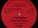 LEGEND: Let Your Body Move + 2 12 (almost M-) rare Soul