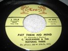 CHARLES ALEXANDER & THE NATURAL THREE - Northern SOUL45