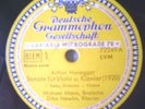 78rpm MICHAEL MANN (Viola) pl. HONEGGER Sonata Orig.DGG