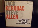 Jack Kerouac Poetry for the Beat Generation lp RARE