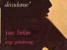 *SIGNÉ* JANE BIRKIN ET SERGE GAINSBOURG 7' LA DÉCADANSE