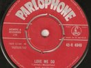 THE BEATLES -Love Me Do- 1962 UK 1st PARLOPHONE 45 Red