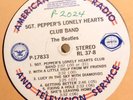 BEATLES SGT PEPPER'S Armed Forces Radio & TV( AFRTS) lp