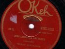 BLUES 78 TEXAS ALEXANDER LONG LONESOME DAY BLUES OKEH