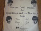 BEATLES 1963 FAN CLUB FLEXI, VERY RARE