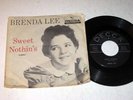 45 RPM W/PIC SLEEVE Brenda Lee SWEET NOTHIN'S Decca
