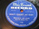 Frankie Lee Sims on Blue Bonnet 148, nice