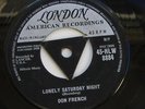 DON FRENCH - LONELY SATURDAY NIGHT (LONDON 7