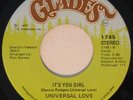 UNIVERSAL LOVE It's You Girl 70'S MODERN SOUL/DISCO 45