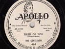 GENTLEMEN - Apollo 464 - Tired of You - '54 FLEXI DJ 78