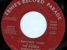 Florida Spiritualaires I Remember When Group Soul 45