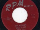 Arthur Lee Maye/Crowns-love Me Always-RPM Doo Wop