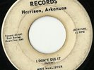 MIKE McALISTER I Don't Dig It orig ROCKABILLY 45