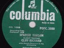 CLIFF RICHARD SHADOWS Spanish Harlem INDIA prs. 78 rpm
