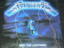 METALLICA Ride The Lightning lp ORIG US MEGAFORCE RARE