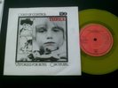 U2 Out Of Control  Irish only yellow vinyl PS Grafotone