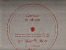 LP MOZART MARCELLE MEYER Concertos Piano DF 37 HEWITT