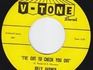 BILLY HARNER I've Got To Check You Out NORTHERN SOUL 45