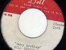 Rockabilly Black Jack Acetate Bill Carter Baby brother