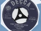 VASHTI Some Things Just Stick In Your Mind Decca UK 45