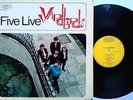 YARDBIRDS LP Five Live GERMANY ORIGINAL PS UNIQUE RARE
