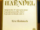 ERIC HEIDSIECK / HAENDEL complete suite for piano BOX
