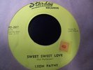 Leon Payne-Sweet Sweet Love 45 Nr Mint Rockabilly 1956