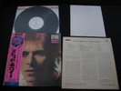 David Bowie Space Oddity Japan Promo White Label Vinyl LP w OBI Poster Glam Rock