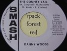 DANNY WOODS  - 90 Days In The County Jail - SMASH - 7'