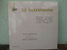 RARITY-LE SAXOPHONE-DANIEL DEFFAYET- FRENCH FIDELIO-NM