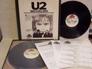 U2 WAR IS DECLARED 1983 SOURCE LIVE 2-LP BOX w/CUES