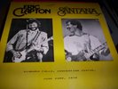 ERIC CLAPTON : JAMMING WITH SANTANA NIAGARA FALLS 1975