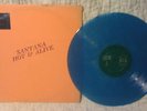 SANTANA HOT & ALIVE rare LP TMOQ BLUE VINYL 1973