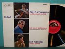 ELGAR Cello Concerto DU PRE BARBIROLLI  UK LP ASD 655