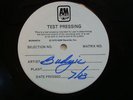 Budgie Rare Test Pressing LP Brittania 1976