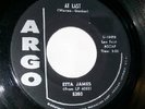 Soul/R n B 45 * Etta James * At last * Mint- Argo