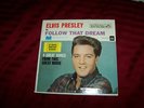 ELVIS PRESLEY  RARE RECORD EPA 4368 FOLLOW THAT DREAM