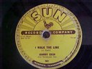 6 OLD 78 SUN RECORDS-ELVIS- JOHNNY CASH-ROY ORBISON