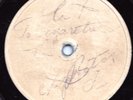 78 RPM GREEK RECORD COMPANY TEST RECORD RARE