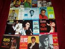 ELVIS PRESLEY 52 ORIGINAL RARE 45 RPM RECORDS & SLEEVES