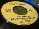 PAUL MARTIN – Last Remains GARAGE PSYCH 45, HEAR