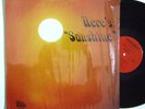 Private Loner Folk LP SUNSHINE Here's Sunshine Backbeat