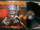 IRON MAIDEN - real dead one BRAZIL PROMO LP gtfd/insert