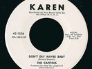northern soul 45 : The Capitols on KAREN