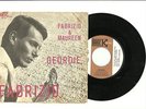 45 GIRI FABRIZIO DE ANDRE' GEORDIE - AMORE CHE VIENI