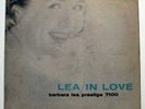 Barbara Lea  Lea  In Love  Prestige(NY,yellow)